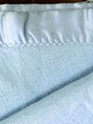 Vintage Light Blue Twin Acrylic Blanket Camping Trailer Vacation Dog — photo 10