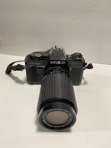 minolta x-7a with lens