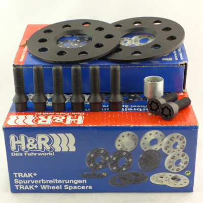 H&R Wheel Spacers 16mm Black for BMW 3 Series E30 3/1 3/R
