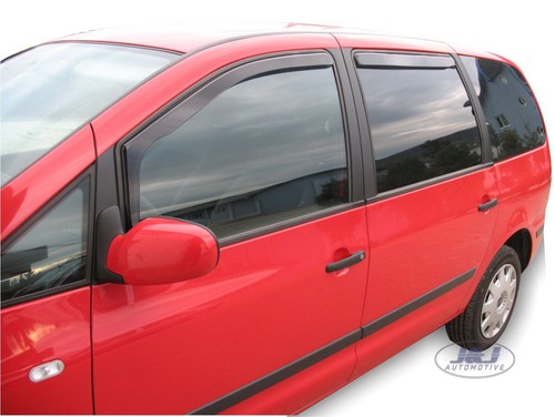 Juego de 4 deflectores de viento para VW Sharan Mk1 1995-2010 tintados Heko - Imagen 3 de 6