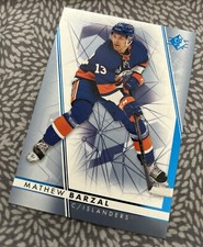 2022-23 SP Authentic Hockey Mathew Barzal Blue Parallel #75 Islanders