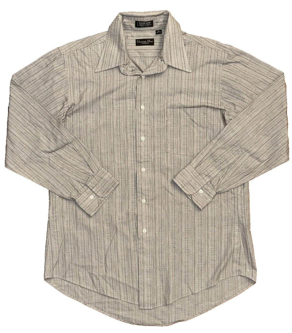 Dior Long Sleeve Multicolor Dress Shirts for Men