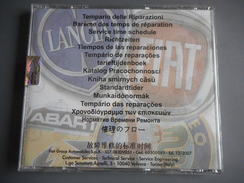 Orig. FIAT LANCIA ALFA Richtzeiten CD 51 Werkstatthandbuch 12-2007 60500089 - Bild 3 von 3