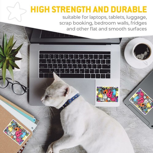 2 x Rectangle Stickers 10cm BW - Ombre Computer Chip Gamer #37857 - 第 7/9 張圖片