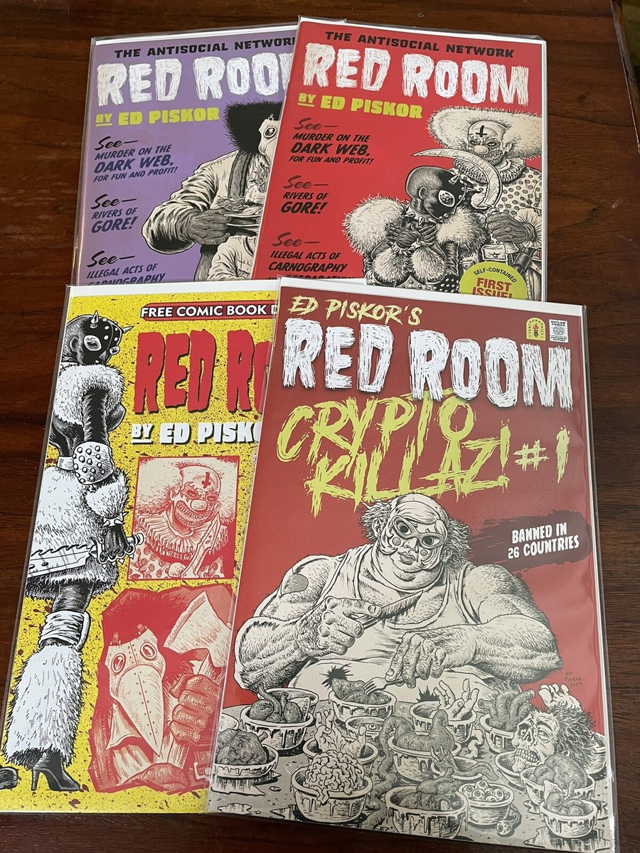 Red Room Comic Lot Crypto Kills 1 Fcbd Ed Piskor Ships In Gemini | eBay