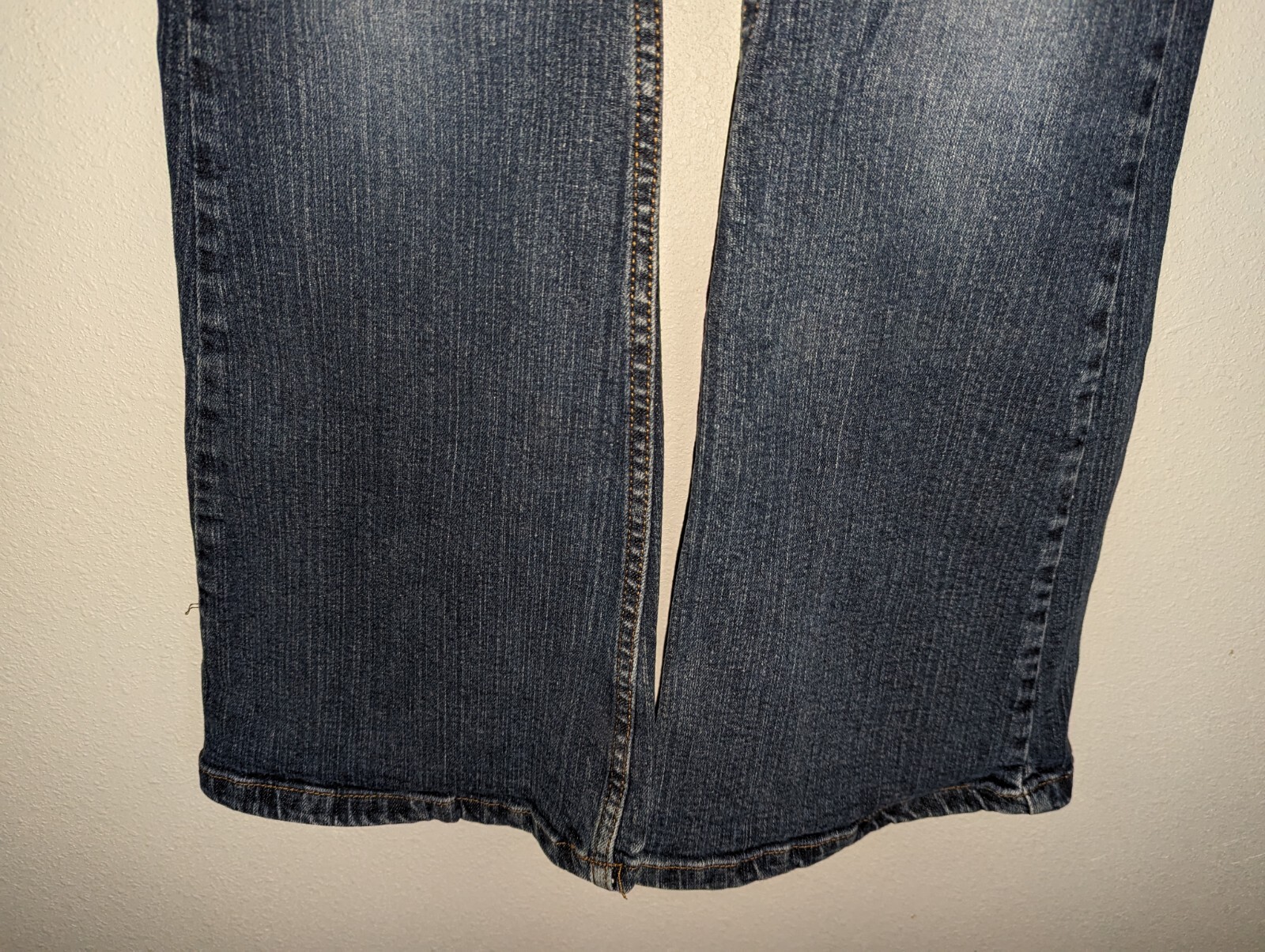 LEI Flare Sz 5 Womens Jeans Junior Blue Light Wash Stretch front