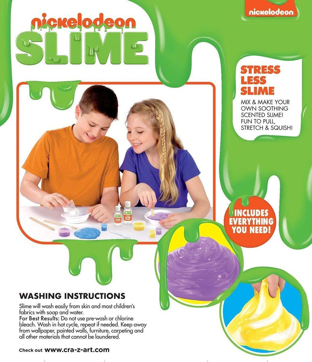 Cra-Z-Art Nickelodeon Stress Less Slime Box Kit | eBay