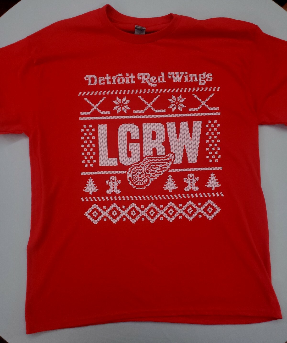 Ugly Sweater Christmas Large T-Shirt 