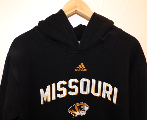University Missouri Tigers Youth Boy's Hoodie Pullover Adidas Brand SIZE XL/18 - Picture 3 of 6