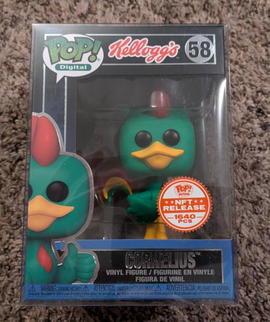 Funko Pop Cornelius Digital Figure #58 - Ad Icons Corn