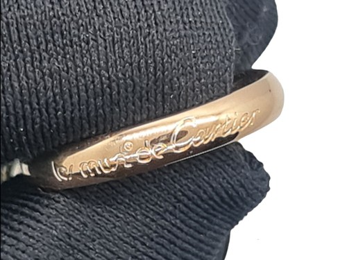 CARTIER VINTAGE TRINITY 18K TRI GOLD RING – SIZE 53 / SIZE 6.25 - AUTHENTIC - Picture 5 of 5