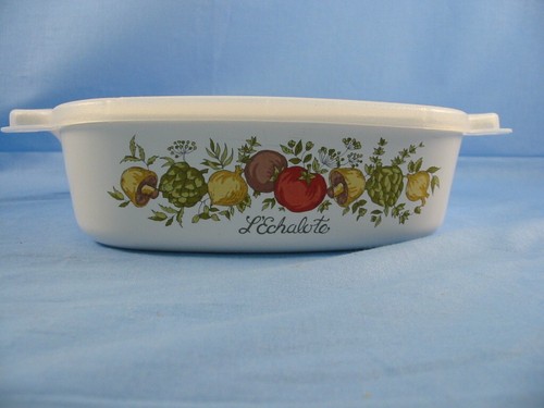 Corning Ware Spice of Life A-1-B/ 1 Quart Dish with A-1-PC Storage Cover, New - Picture 2 of 10