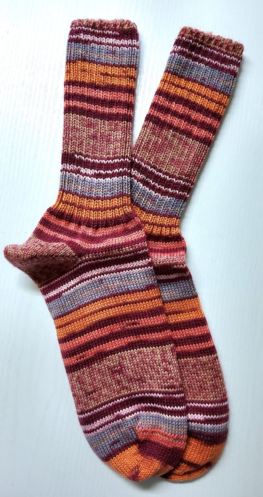 gestrickte Socken Gr. 36/38 - 32/33 Wollsocken von ONline maschinell gestrickt