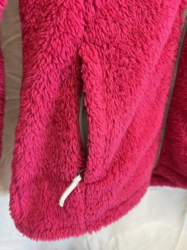 The North Face Osolita Jacket Hot Pink Full Zip GIRL’S Size XL (18) - Picture 4 of 10