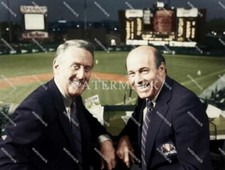EF751 Vin Scully Jjoe Garagiola Dodgers 8x10 11x14 16x20 Colorized Photo