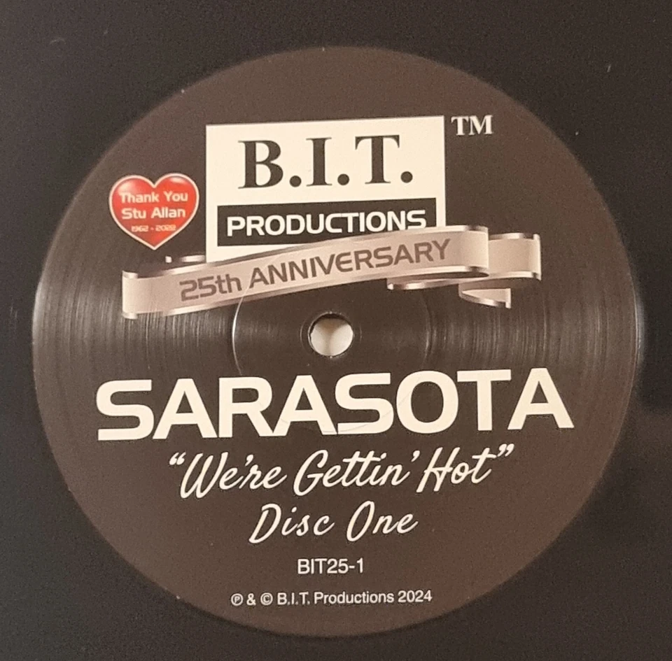 SARASOTA "We're Gettin' Hot" Disc One Original, Da Fool, 25th Anniversary SALE - Изображение 4 из 4