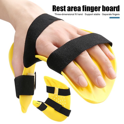 Curved Plate Support Fit Finger Grooves Design Ergonomic