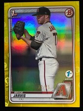 2020 Bowman Draft 1st Edition BRYCE JARVIS Rookie YELLOW #/75 Diamondbacks RC