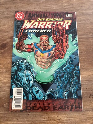 Guy Gardner Warrior Annual # 2 NM 1st Print DC Comic Book Green Lantern 6 J311
