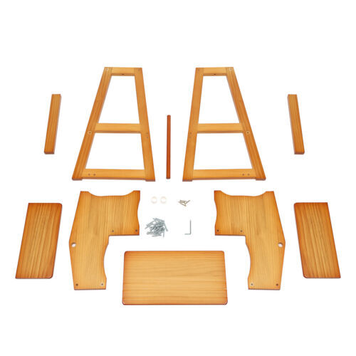 3-Step Folding Library Ladder Chair, Portable Multifunctional Step Stool - Picture 2 of 16