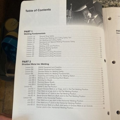 Modern Welding Lab Workbook 11th Edition — Never Used - Picture 3 of 12