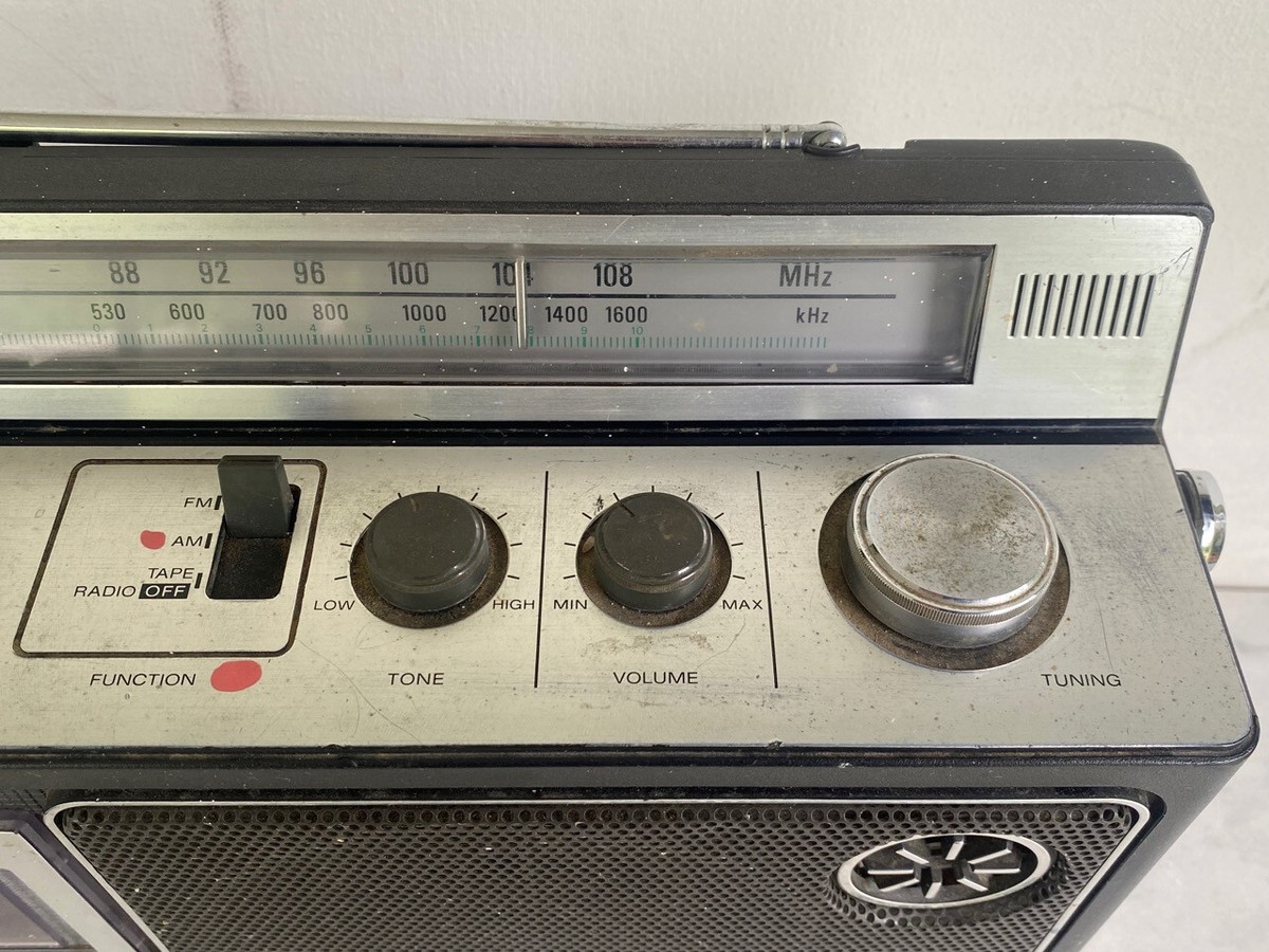 Vintage SONY Cassette Corder Boombox. Radio CFM-23 JAPAN | eBay