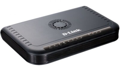 D-Link VOIP Station Gateway 4 Port (4X FXP + 4X LAN) DVG-5004S For Business Use 