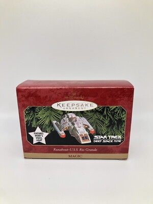 hallmark Runabout-U.S.S Rio Grande NIB Star Trek Keepsake Ornament