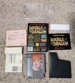 Double Dragon First Print Box (NES, 1988) Box Only Near Mint - Complete