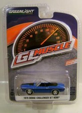 1970 '70 DODGE CHALLENGER R/T HEMI GL MUSCLE SERIES 24 GREENLIGHT DIECAST 2021