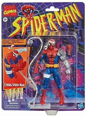 🔥 Retro Cyborg Spider-Man - Marvel Legends - The Avengers Vs