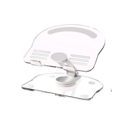 Universal Phone Pad Acrylic Tablet Stand Desktop Foldable Holder 360° Rotation g