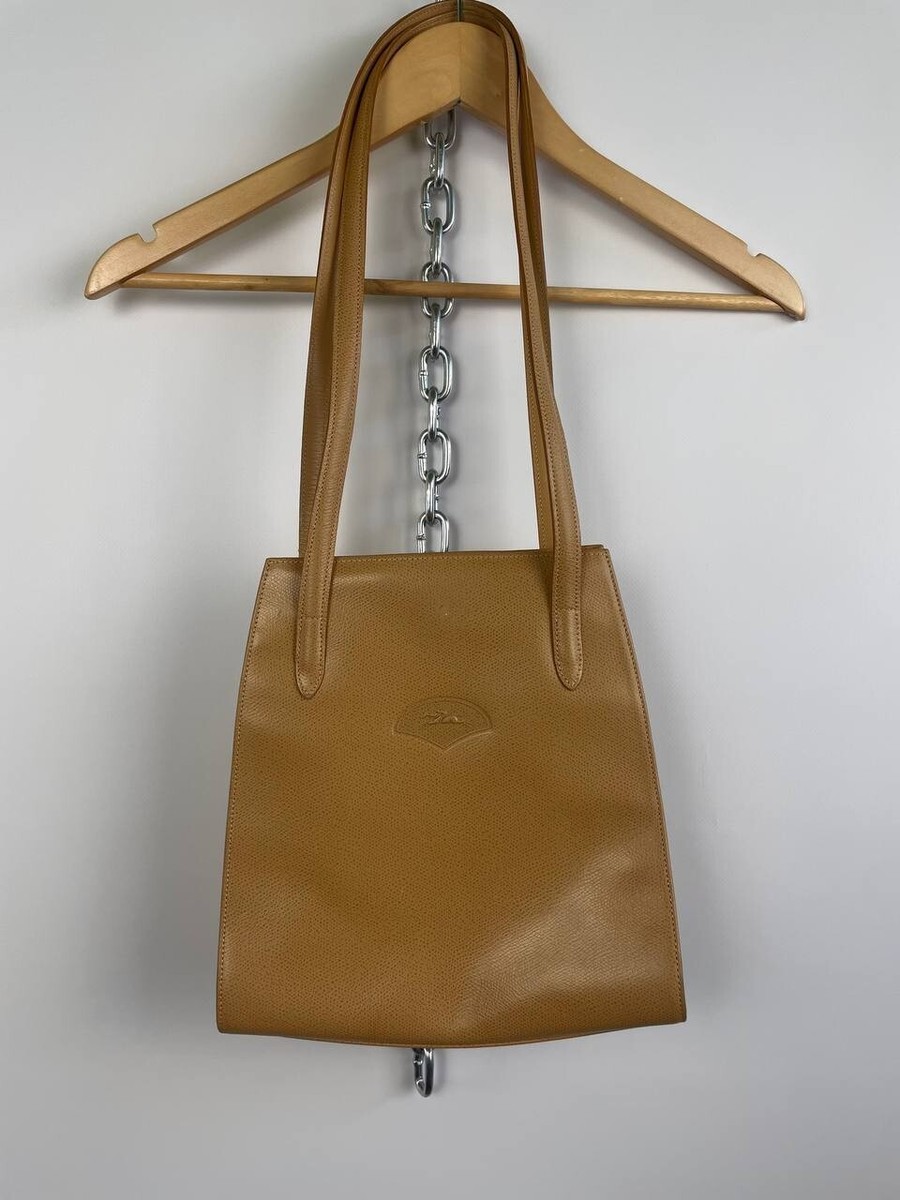 バッグ Vintage Longchamp Paris Leather Handbag s-l400.jpg