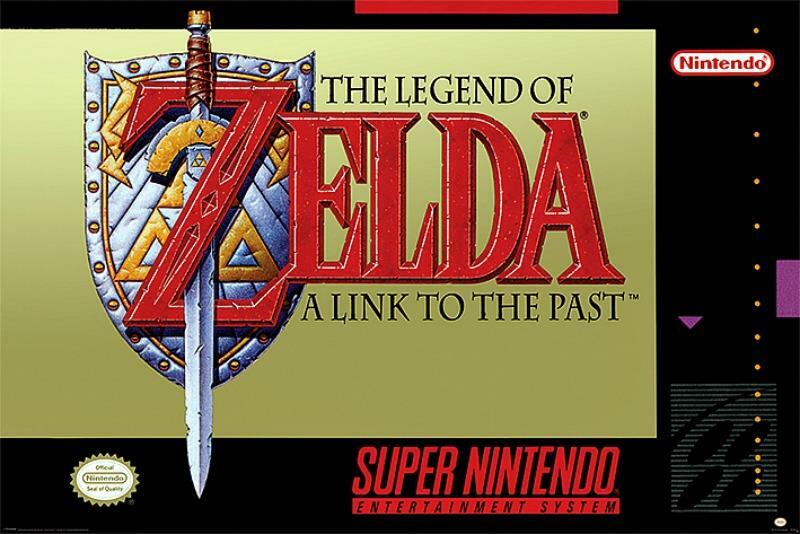 Super Nintendo : Legend of Zelda - Maxi Poster 91.5 x 61 cm new and sealed
