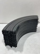 TYCO Slot Car Curved Track Lot of 17 Pieces 9" R 1/4 Circle 5831 Vintage 90’s