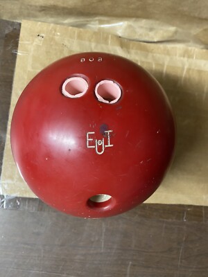 BowLingual 赤 Vintage Budweiser Bowling Ball - Red “King Of Beers” - 16