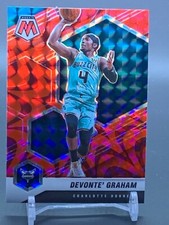 2020-21 Panini Mosaic Montage Red Prizm #196 DEVONTE GRAHAM Charlotte Hornets