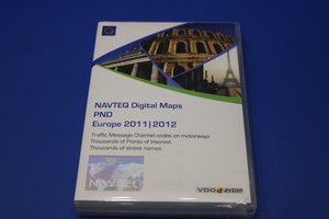 carte europe navteq