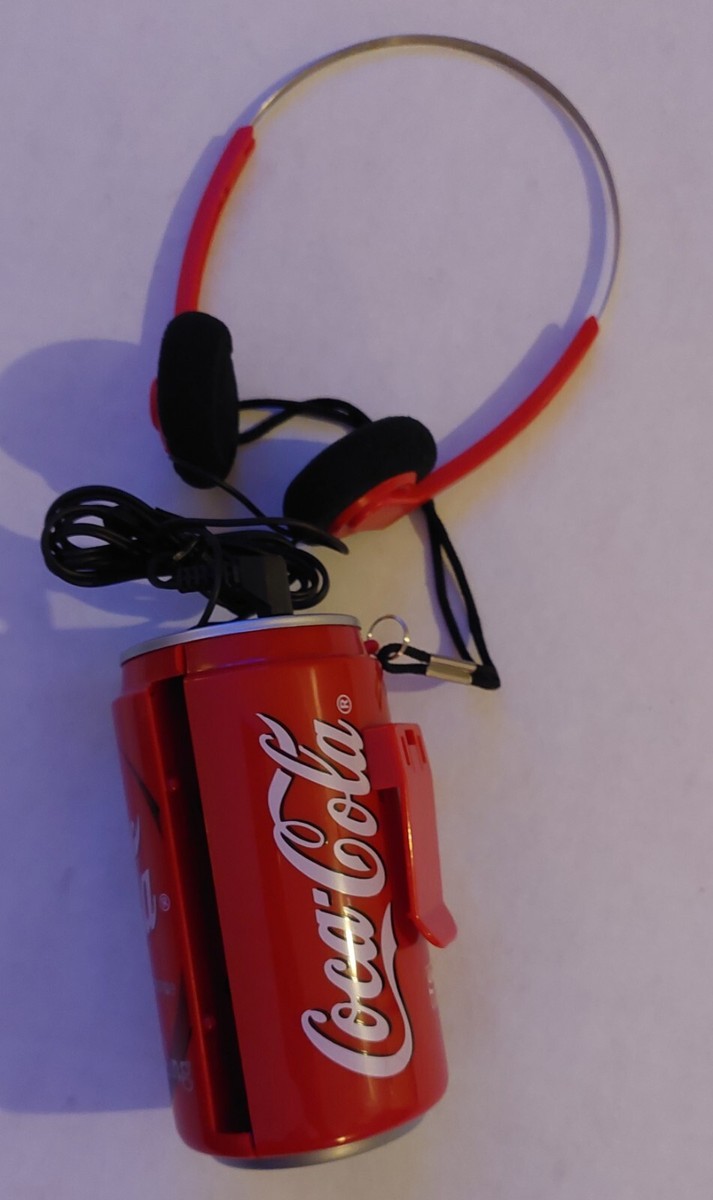 Coca-Cola カセットプレーヤー レトロデザイン Vintage Coca Cola Cassette Player With Head Phones (NIB) | eBay