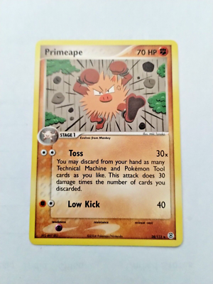 primeape pokemon card value Primeape 60/116