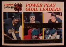 1980 Topps Simmer/Dionne Power Play Goal Leaders NM - MINT #165 Hockey Card