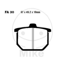 Pareja De Pastillas EBC FA030 732.61.27 Para HONDA 500 CX C 1980-1981