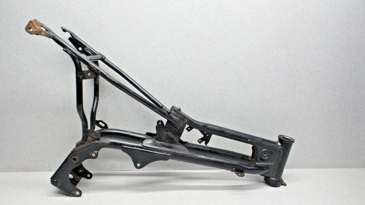 1991 YAMAHA PW80 PW 80 VINTAGE FRAME (WELDED EXHAUST TAB) | eBay