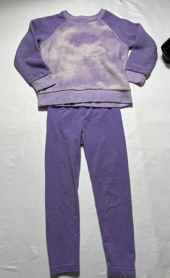 32 Degrees Heat Kids Long Sleeve Violet Color  Sweater&Legging Set XS 5/6 #B-884 - Image 2 of 4
