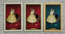 3 x Vintage Swap Playing Cards - The Letter - US Named