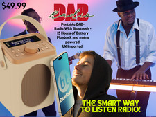 MAJORITY Little DAB FM Radio Portable  DOSS Speaker.
