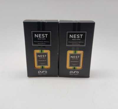 NEST New York x PURA Smart Diffuser Fragrance Refill   Grapefruit, 2 Pack, 10 mL