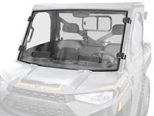 SuperATV Scratch Resistant Vented Full Windshield for Polaris Ranger XP 1000
