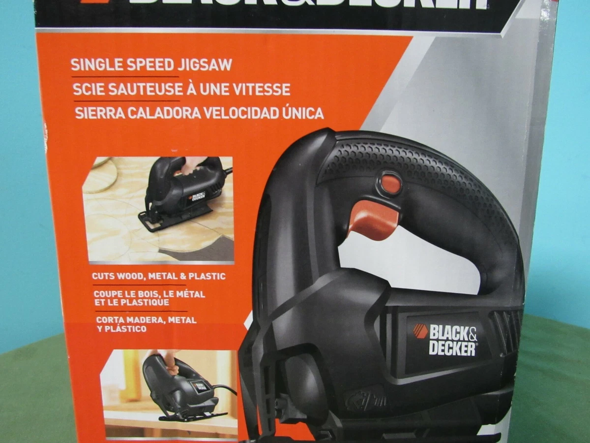 Black and decker single speed jigsaw deals