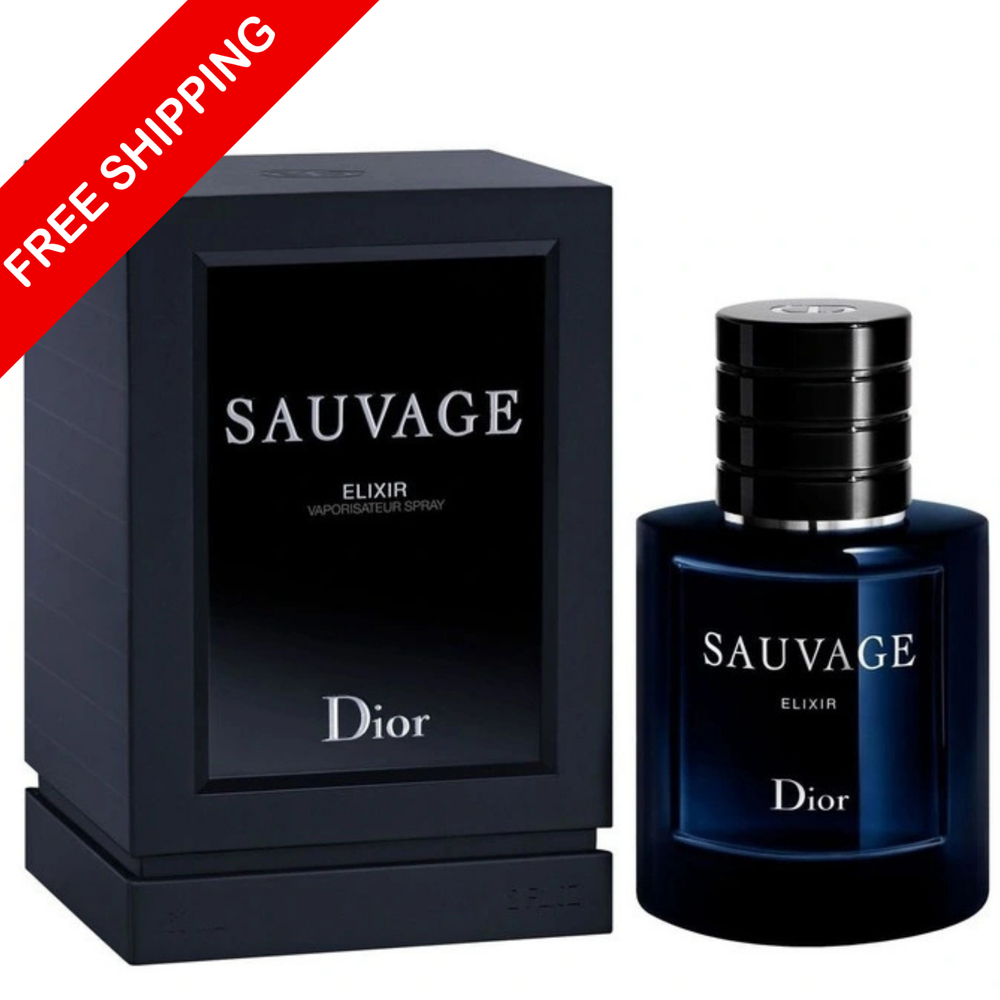 Christian Dior Sauvage Elixir Parfum Spray For Men 3.4 Oz/100ML - FREE SHIPPING.
